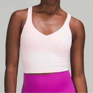 Lululemon Align Tank strawberry milkshake size 6